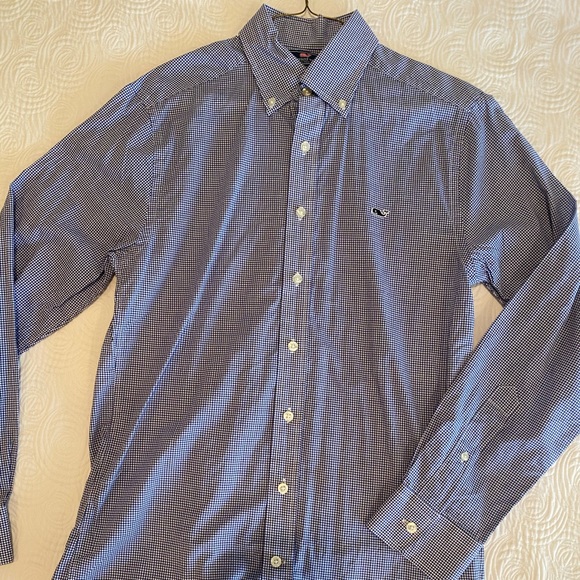 Vineyard Vines Slim Fit Whale Button Down Shirt - Picture 2 of 5